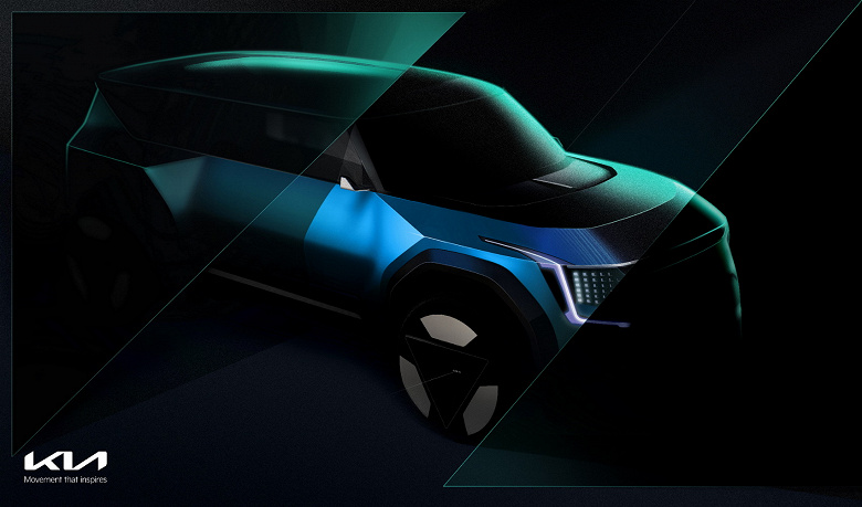 Kia показала электрический кроссовер Concept EV9